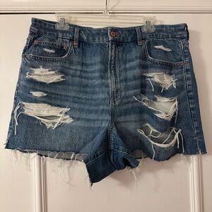 American Eagle Women’s Ripped Jean Shorts